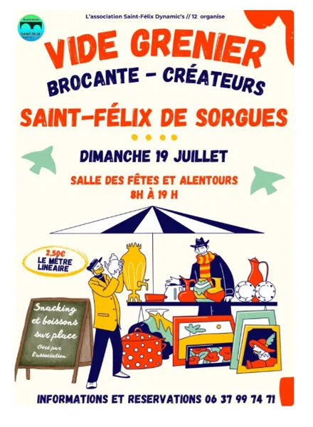 Vide-Greniers, Brocante & Créateurs Saint-Félix-de-Sorgues