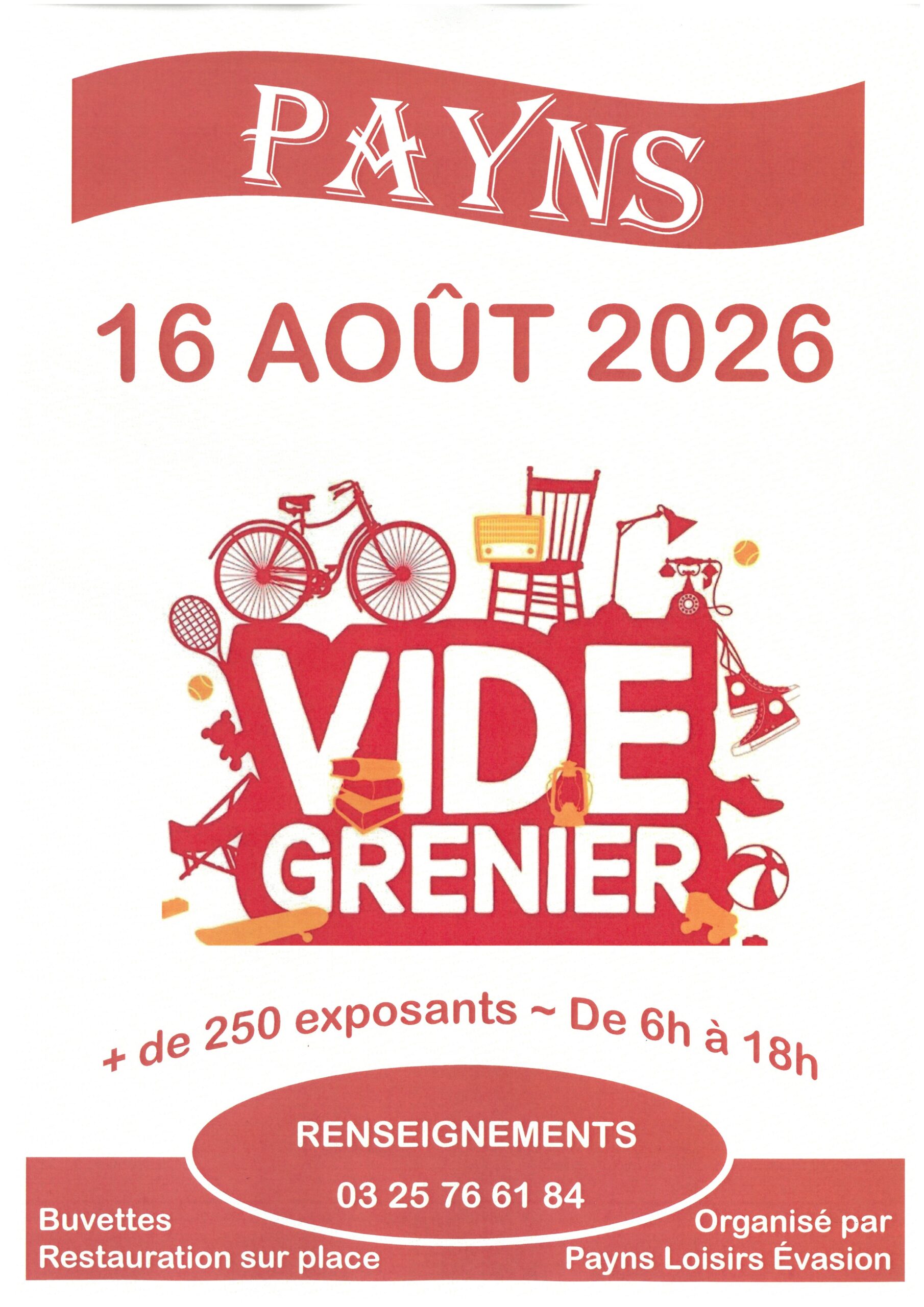 Vide-Greniers / Brocante Payns
