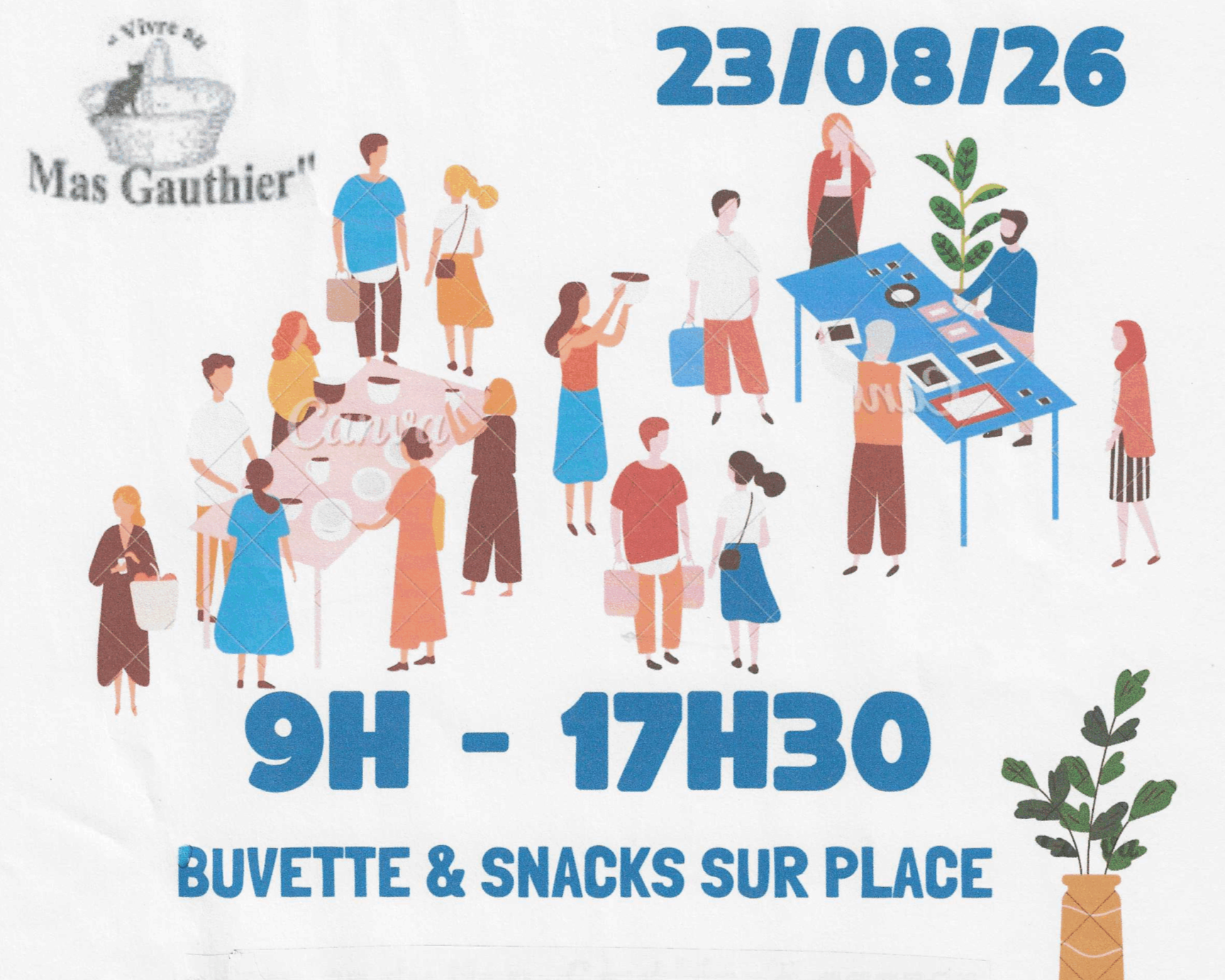 Vide-greniers du Mas-Gauthier  Feytiat 2026-08-23