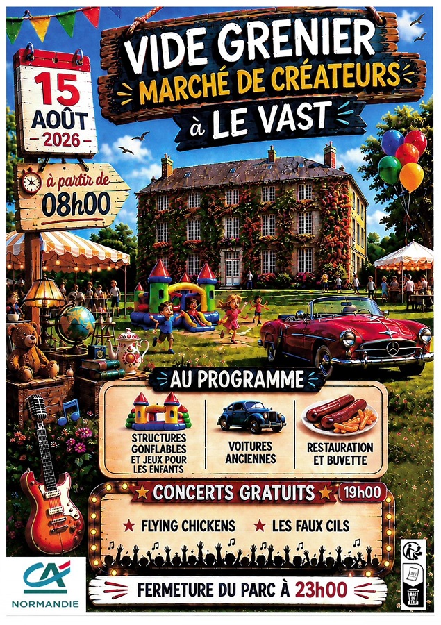 Vide-greniers Le Vast