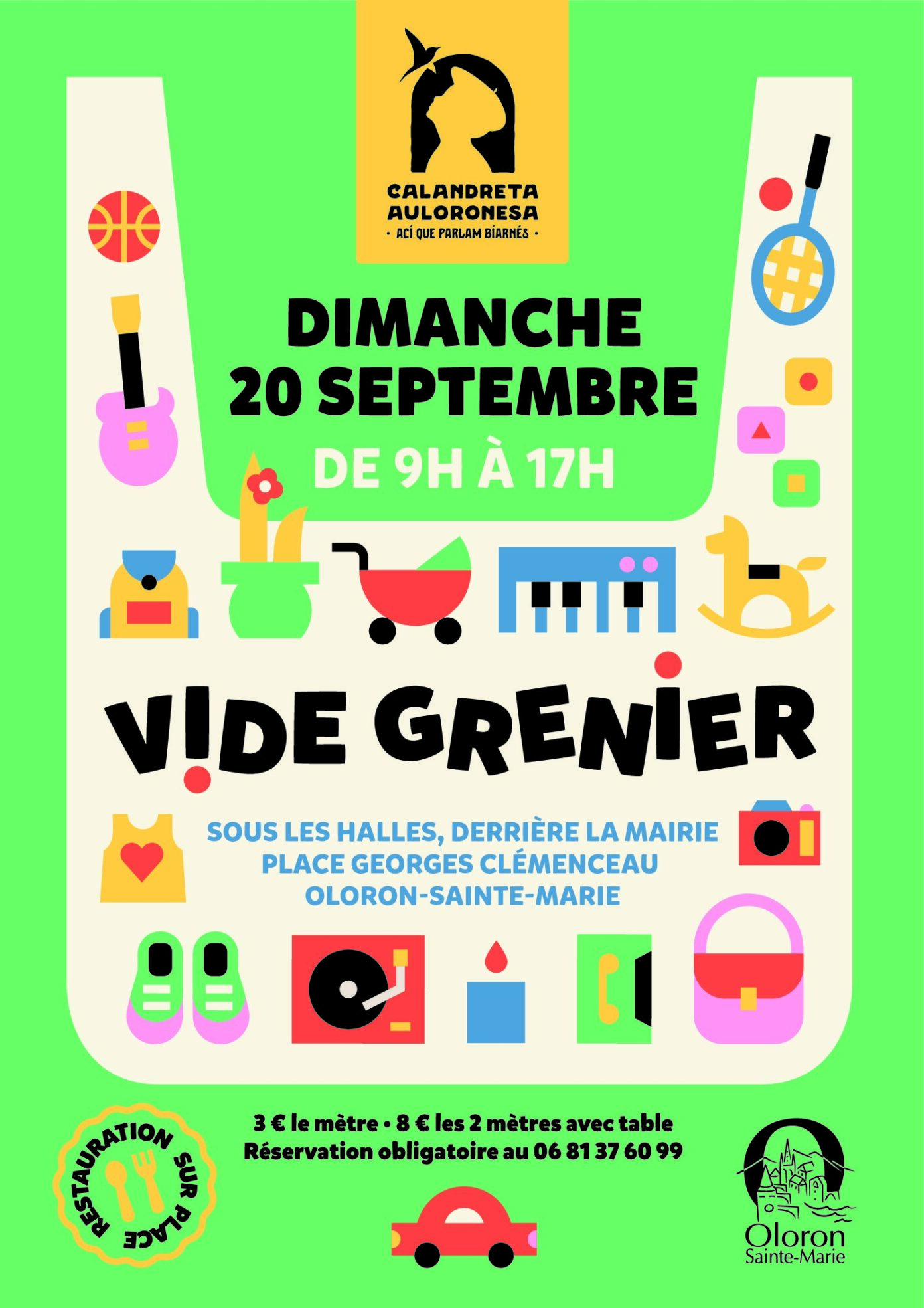 Vide greniers  Oloron-Sainte-Marie