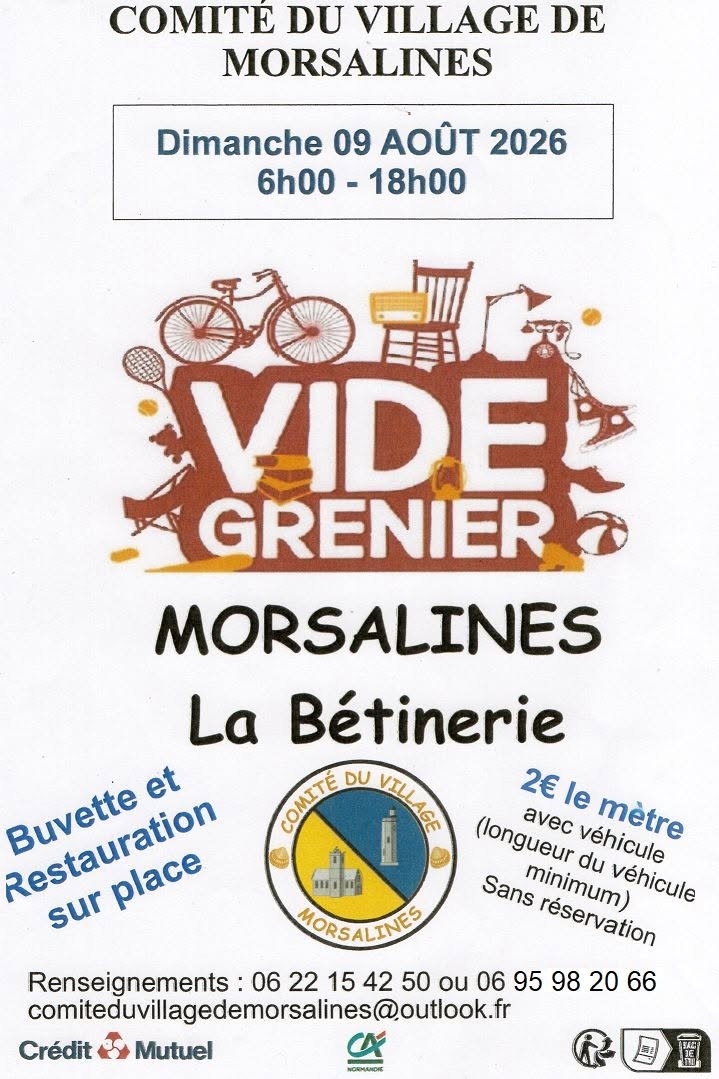 Vide-greniers Morsalines Quettehou