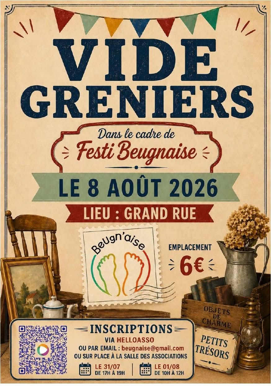 Vide-greniers  Saint-Maixent-de-Beugné