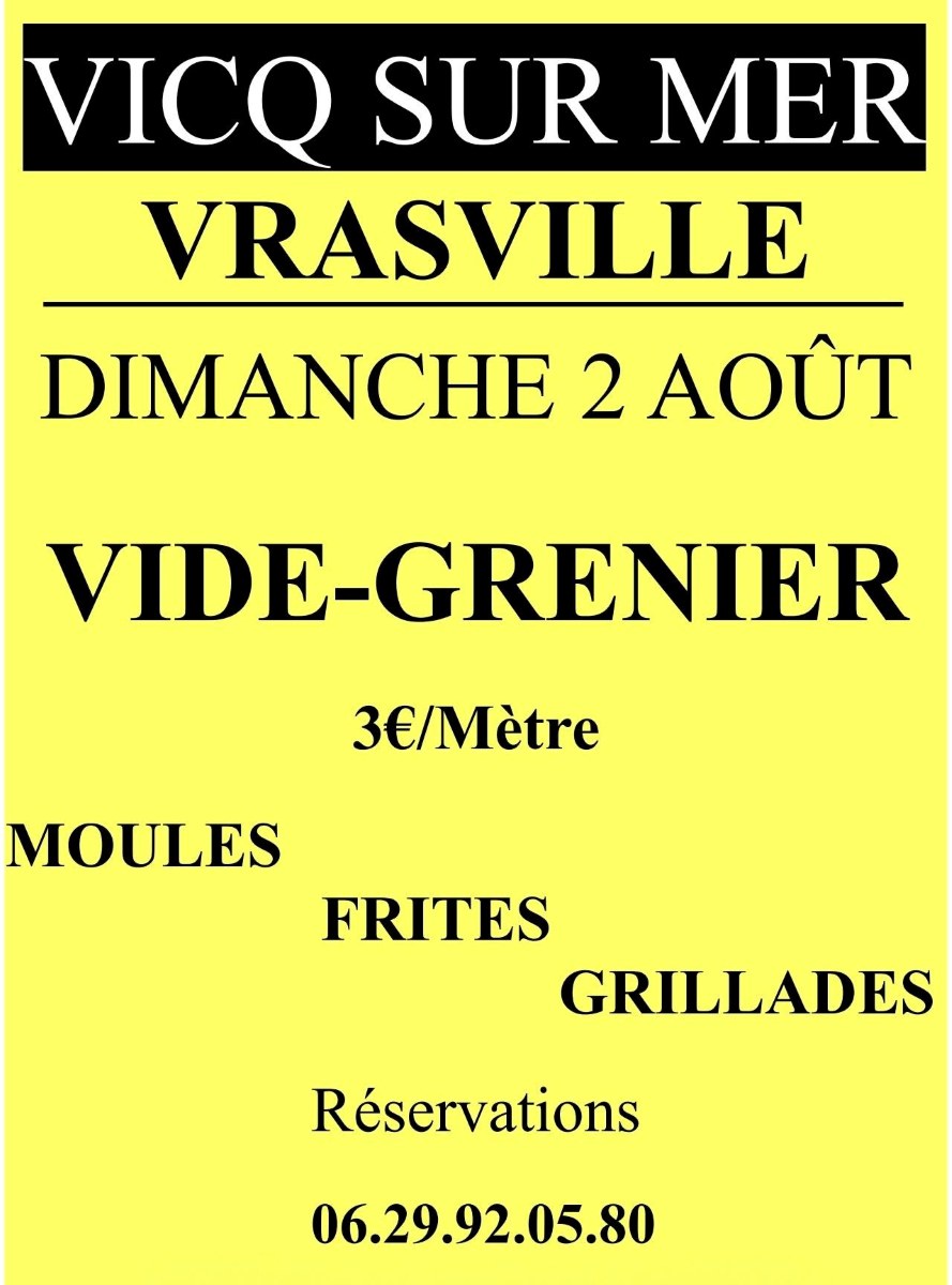 Vide-greniers Vicq-sur-Mer