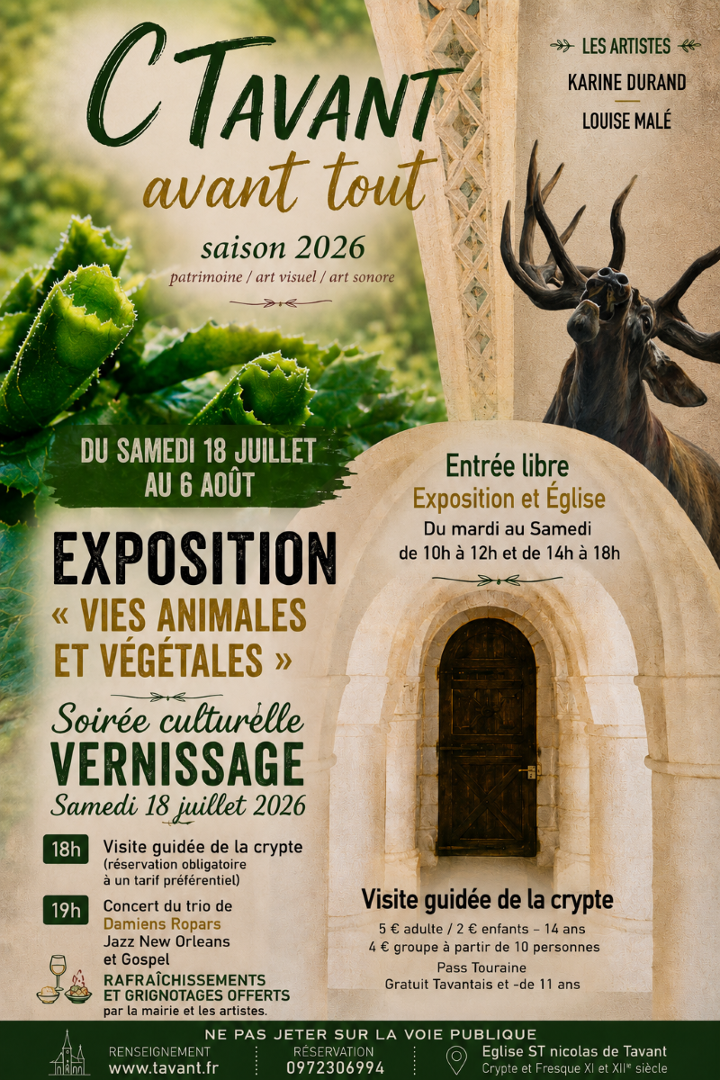Vies animales et Végétales Rue Saint-Nicolas Tavant 2026-07-18