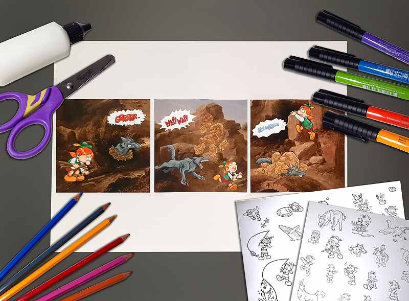 Visite-atelier les bandes dessinés du paysage  Chaumont