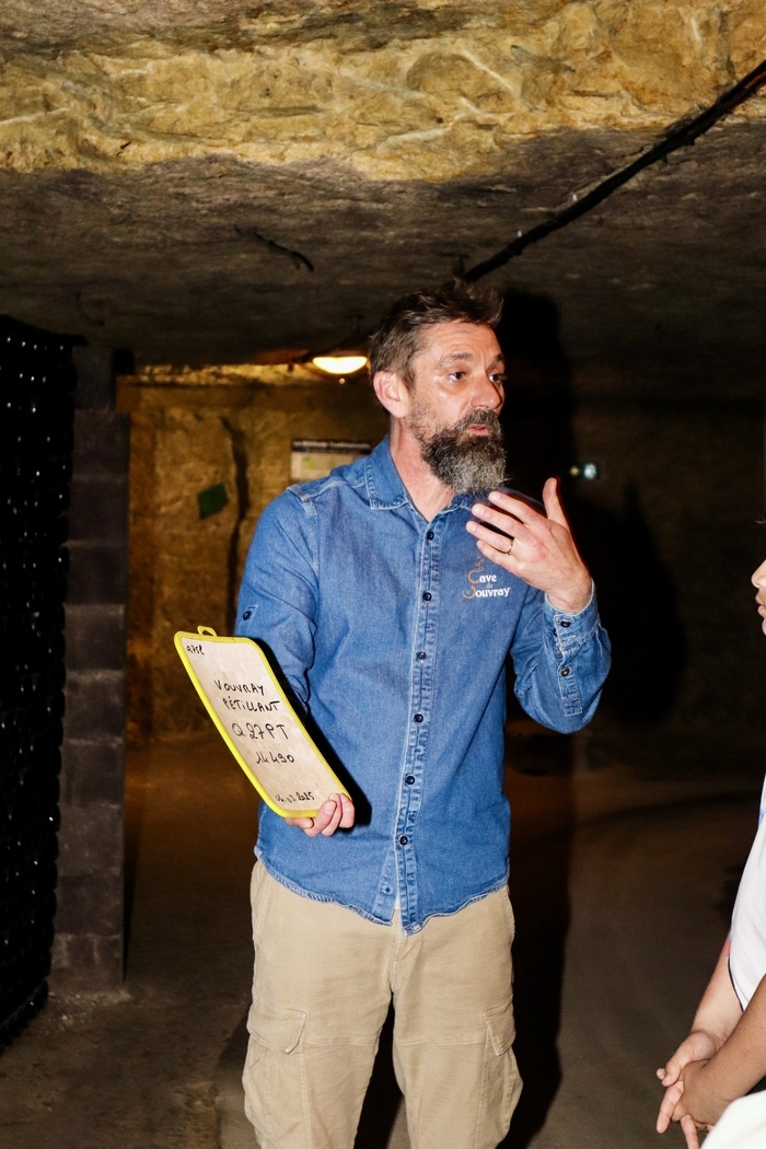 Visite avec dégustation de vins en troglodyte, Cave des Producteurs de Vouvray, Vouvray