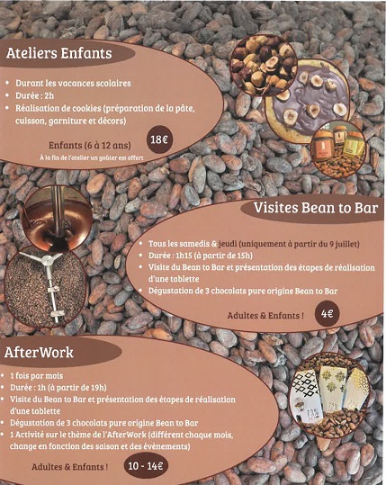 Visite Bean to bar- Chocolaterie Lamy Brive-la-Gaillarde