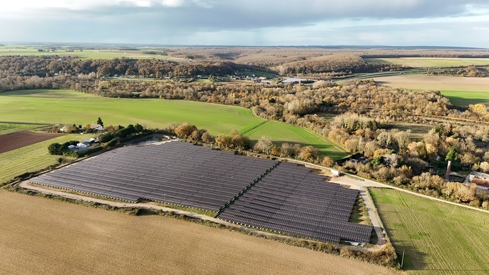 Visite centrale photovoltaïque citoyenne « Soleil de Lignières », Centrale photovoltaïque le soleil de Lignière, Lignières