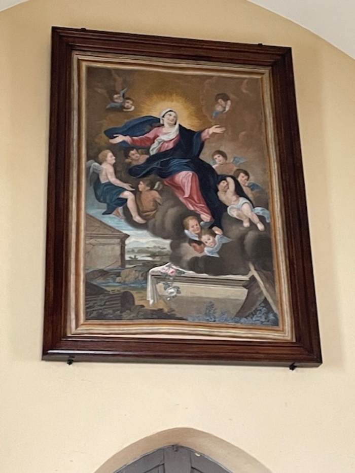 Visite Chapelle de la Croix Bouthier et Tableau de l'Assomption Chapelle de la Croix Bouthier Varennes-sous-Dun