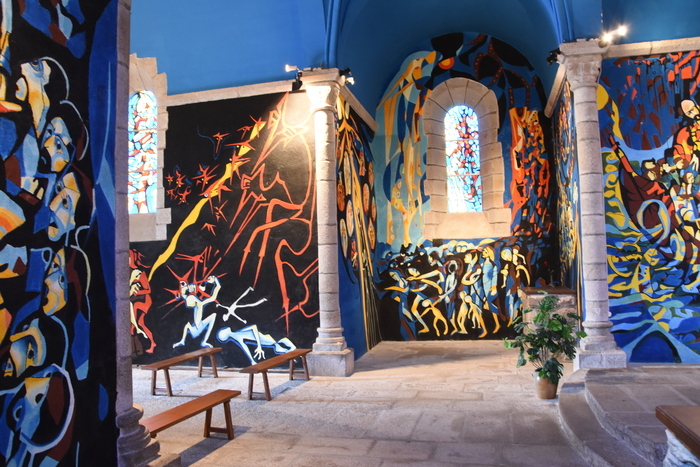 [Visite commentée] 40 ans : premier coup de pinceau dans l'église Village de Sous-Parsat Sous-Parsat