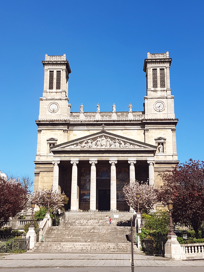 Visite commentée : à la redécouverte de la frise de Flandrin et des toiles de Bouguereau Église Saint-Vincent-de-Paul Paris