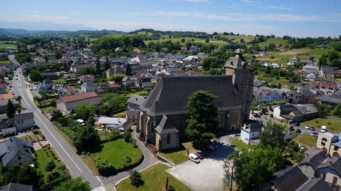 Visite commentée de la plus grande église gothique du Béarn et de sa charpente !, Église Saint-Girons, Monein