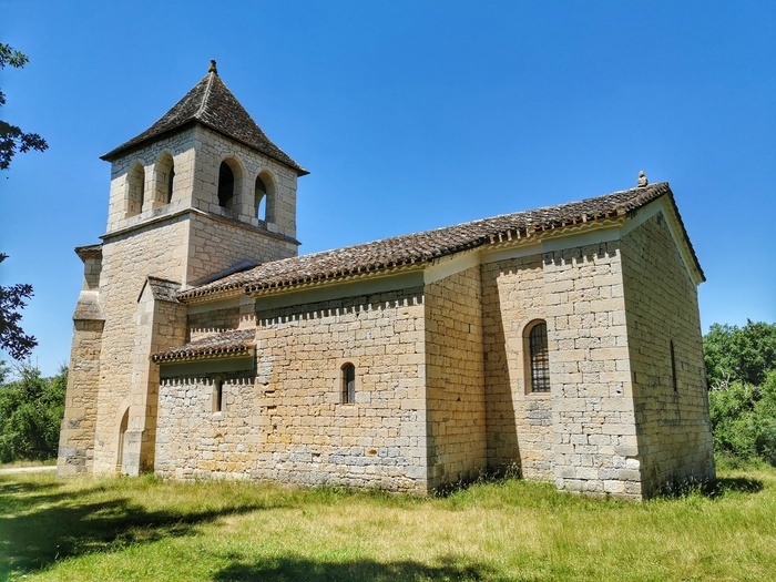Visite commentée de l'église de Saux Église de Saux Montpezat-de-Quercy