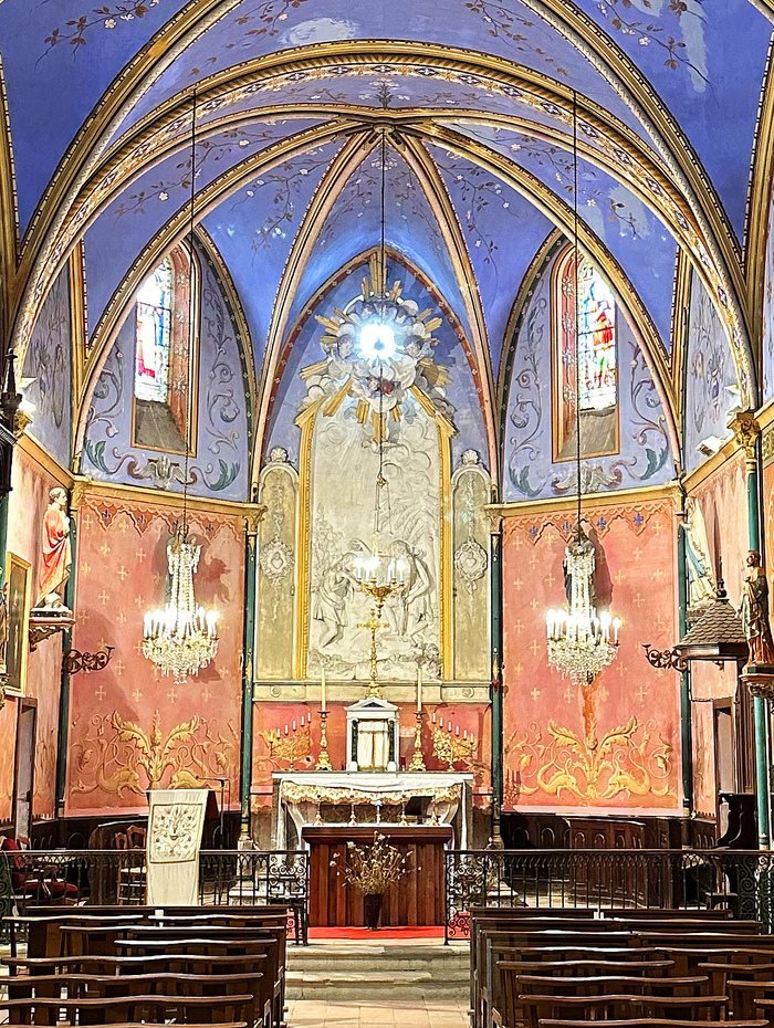 Visite commentée de l&rsquo;église de Viterbe, Église Saint-Jean-Baptiste, Viterbe