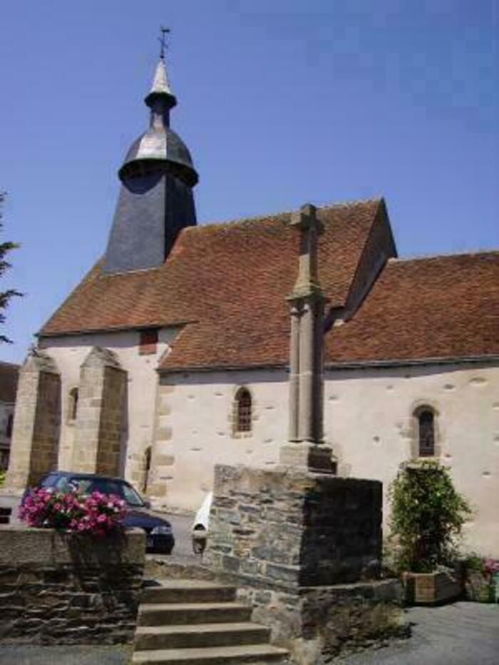 Visite commentée de l&rsquo;église Saint-Julien, Église Saint-Julien, Fresselines