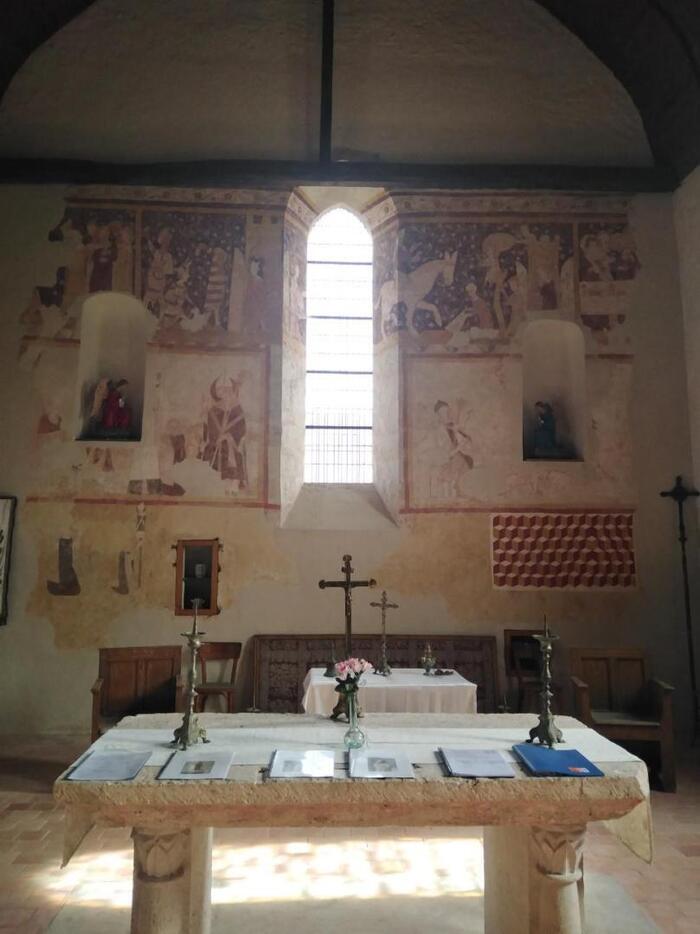Visite commentée de l&rsquo;église Saint-Louis, Église Saint-Louis, La Cour-Marigny