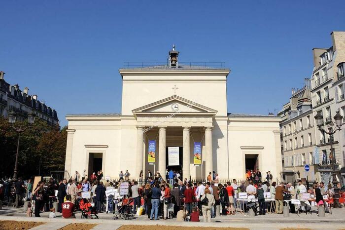Visite commentée de l'église Sainte Marie des Batignolles Église Sainte-Marie-des-Batignolles Paris