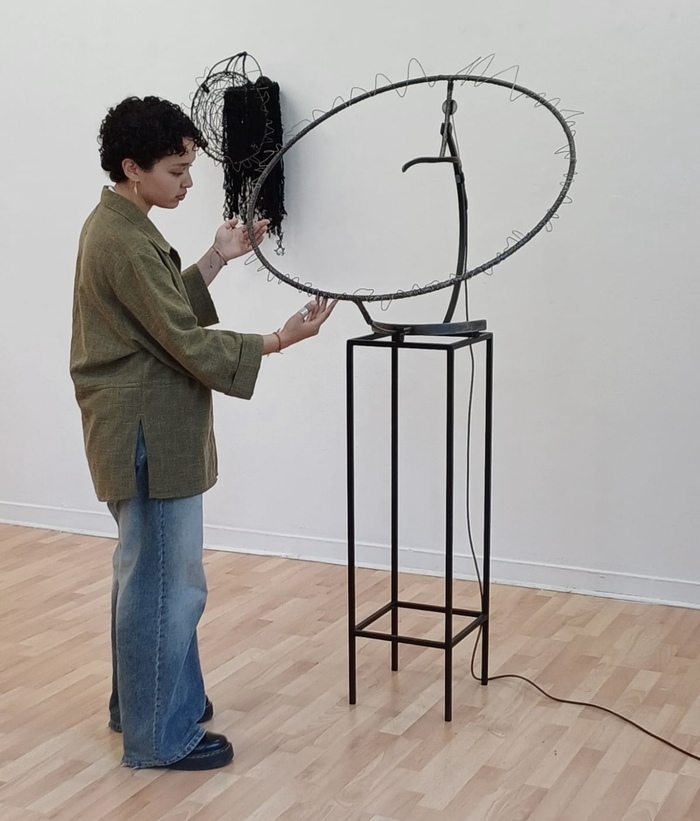 Visite commentée de l'exposition "Zone liminale : entre deux mondes" Médiathèque Andrée Chedid Tourcoing
