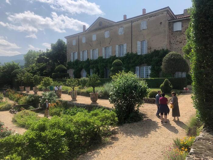 Visite commentée des Jardins de Brogieux, Les jardins de Brogieux, Roiffieux