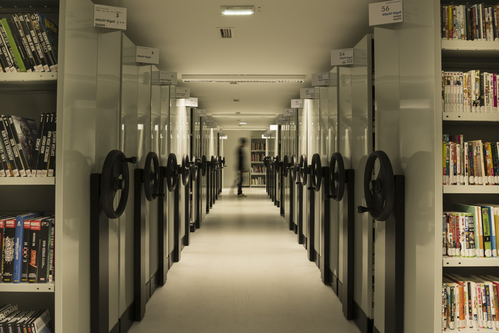 Visite commentée des réserves du musée, Musée de la bande dessinée, Angoulême