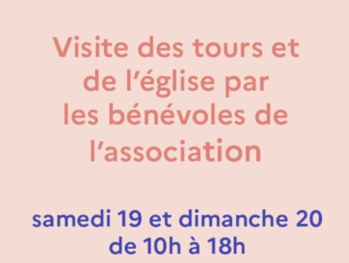 Visite commentée des tours et de l'église Saint-Seurin Église Saint-Seurin-de-Rions Rions