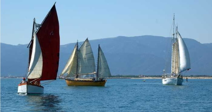 Visite commentée des vieux gréements de Canet, Quai Florence Arthaud, Canet-en-Roussillon