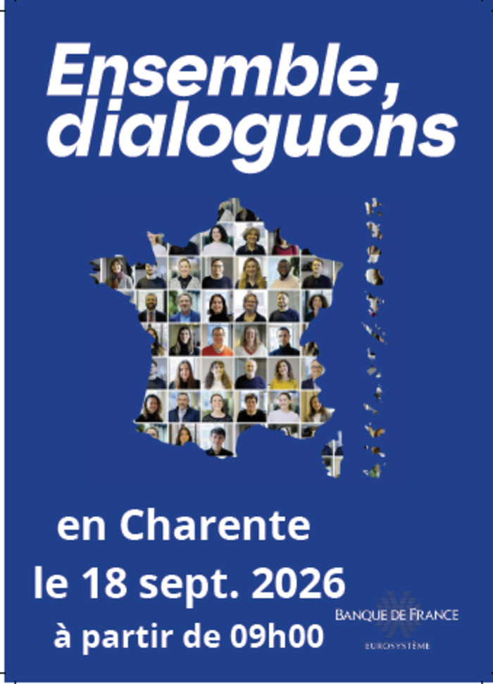Visite commentée : « Dialoguons ensemble en Charente », Banque de France Charente, Angoulême