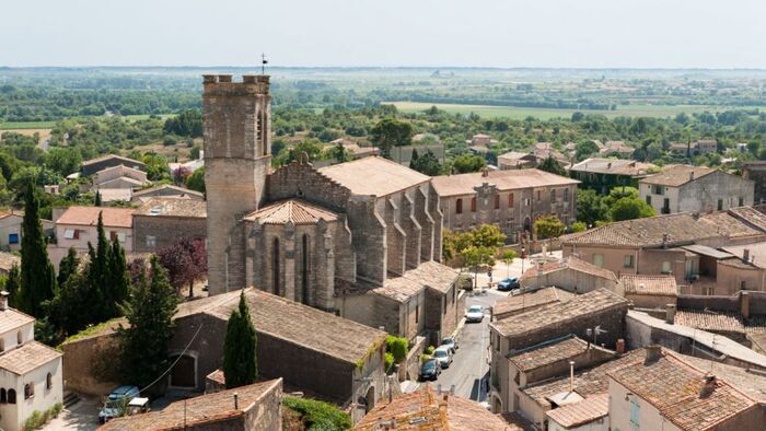 Visite commentée du patrimoine castelnaulais, Mairie de Castelnau-de-Guers, Castelnau-de-Guers