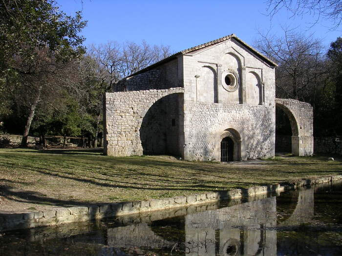 Visite commentée du site et de la chapelle du Val des Nymphes, La Garde-Adhémar, Chapelle Notre-Dame des Nymphes, La Garde-Adhémar