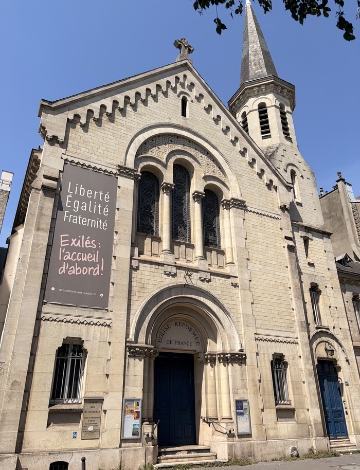 Visite commentée du Temple des Batignolles, Temple des Batignolles, Paris