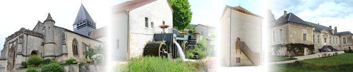 Visite commentée du village de Poissons, Place de la mairie, Poissons