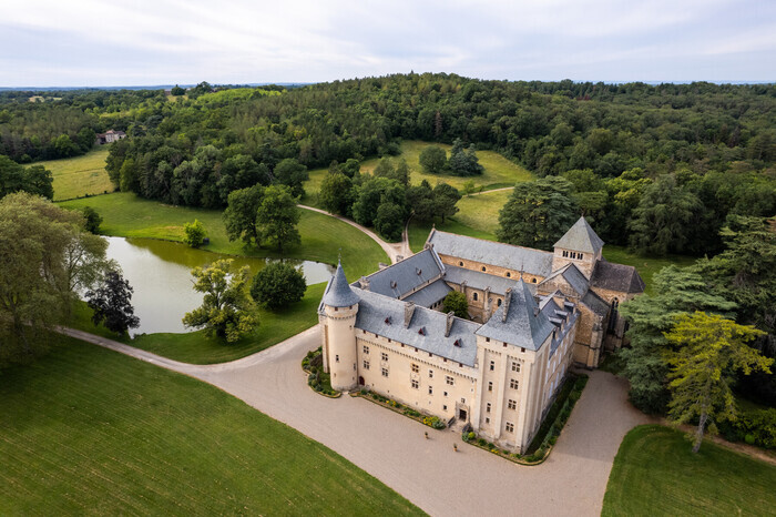 Visite commentée d’une ancienne abbaye cistercienne et fortifiée, Abbaye fortifiée de Loc-Dieu, Martiel
