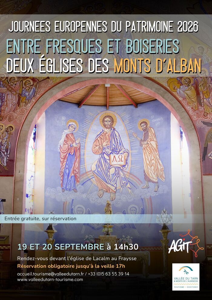 Visite commentée : églises des monts d’Alban
