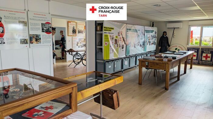 Visite commentée : La Croix-Rouge du Tarn vous ouvre exceptionnellement ses portes Base départementale de la Croix-Rouge du Tarn Réalmont