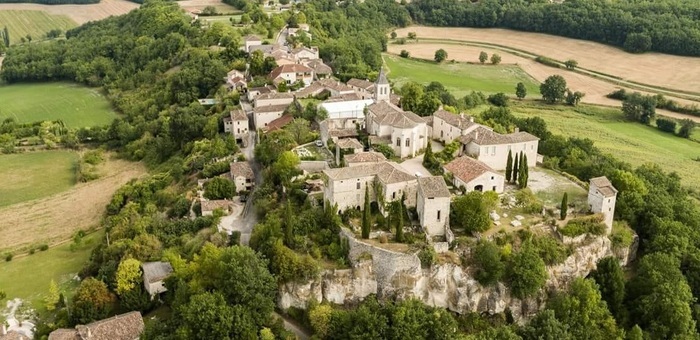 Visite commentée : le castrum de Flaugnac Église de Russac Castelnau-Montratier-Sainte-Alauzie