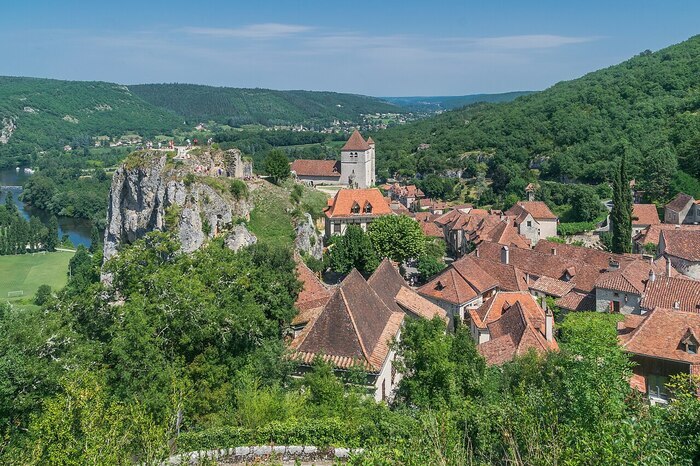 Visite commentée : l'histoire de Saint-Cirq Lapopie Office de Tourisme de Saint-Cirq Lapopie - Cahors vallée du Lot Saint-Cirq-Lapopie