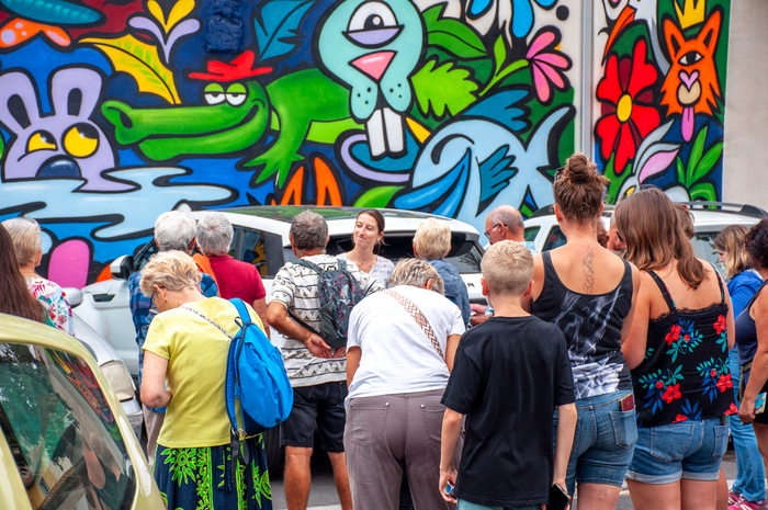 Visite commentée : Street ART Sérignan 2026, Médiathèque Samuel Beckett, Sérignan