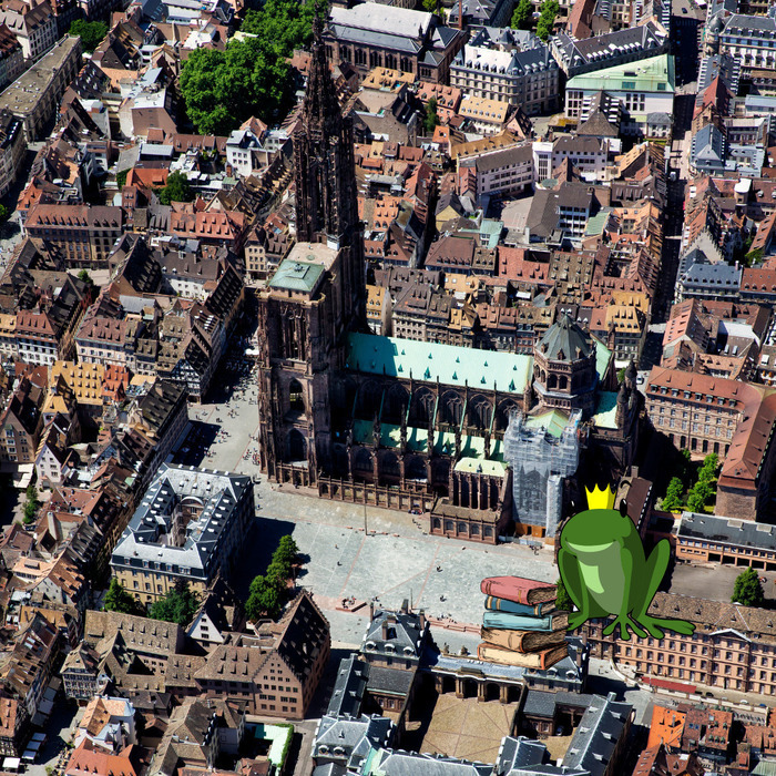 Visite contée : mémoires de la Grenouille, Place du château, Strasbourg