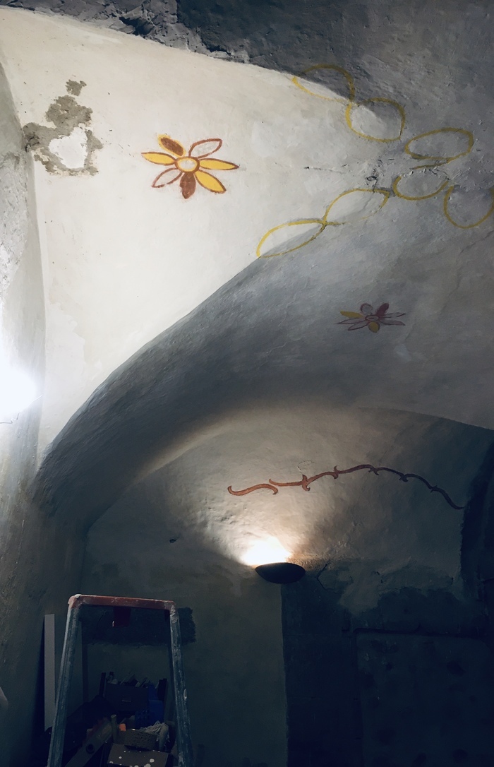 Visite d’atelier voûté orné de peintures anciennes, Maison Faure Du Vercors, Die