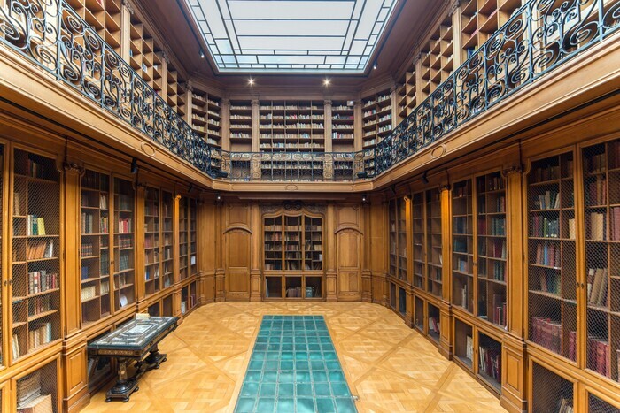Visite de la Bibliothèque Smith-Lesouëf, Bibliothèque Smith-Lesouëf, Nogent-sur-Marne