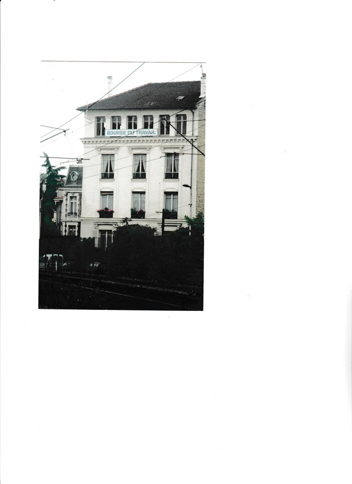 Visite de la Bourse du travail de Colombes, Bourse du Travail de Colombes, Colombes