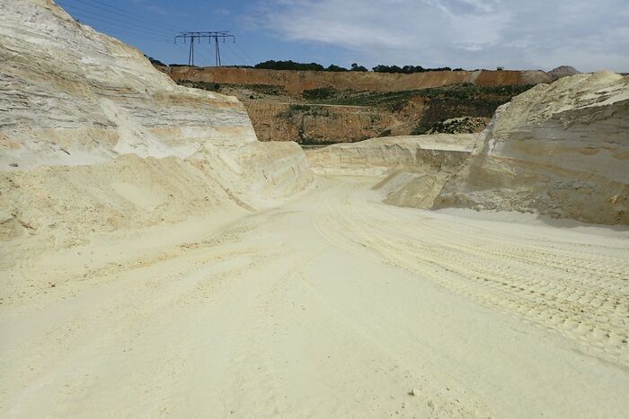 Visite de la carrière du Déluge, Carrière du Déluge, Marcoussis