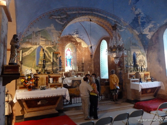 Visite de la chapelle de Grolée, Chapelle de Grolée, Viriville