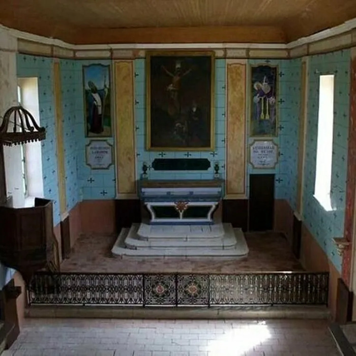 Visite de la chapelle de Saint-Martin-de-las-Oumettes, Chapelle de Saint-Martin-de-las-Oumettes, Mauroux