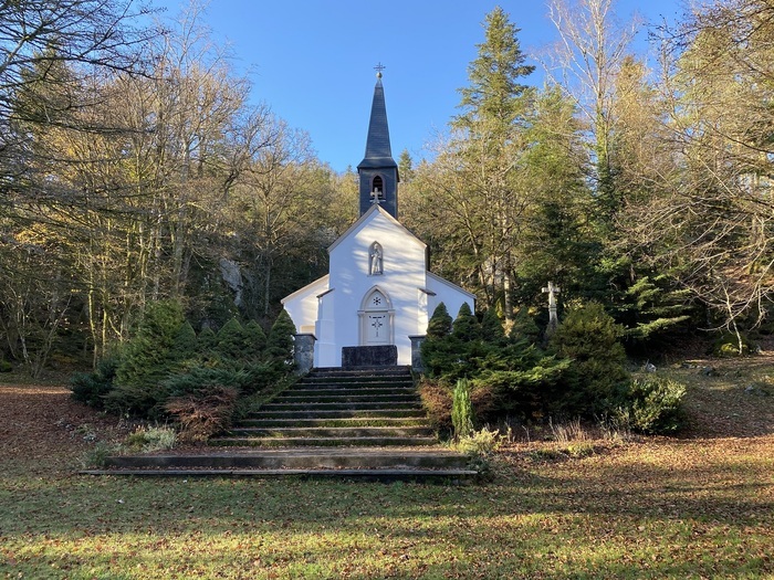 Visite de la chapelle du Vieux Saint Amé, Chapelle du vieux Saint-Amé, Saint-Amé