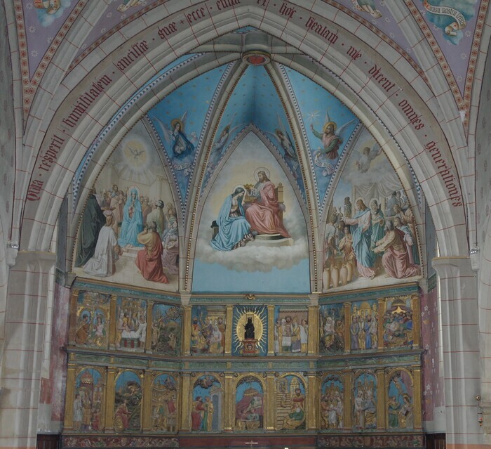 Visite de la chapelle Notre-Dame de Polignan, Chapelle Notre-Dame, Gourdan-Polignan