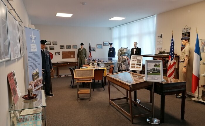 Visite de la Maison Départementale de la Mémoire Militaire à La Martinerie, Maison départementale de la mémoire militaire, Déols