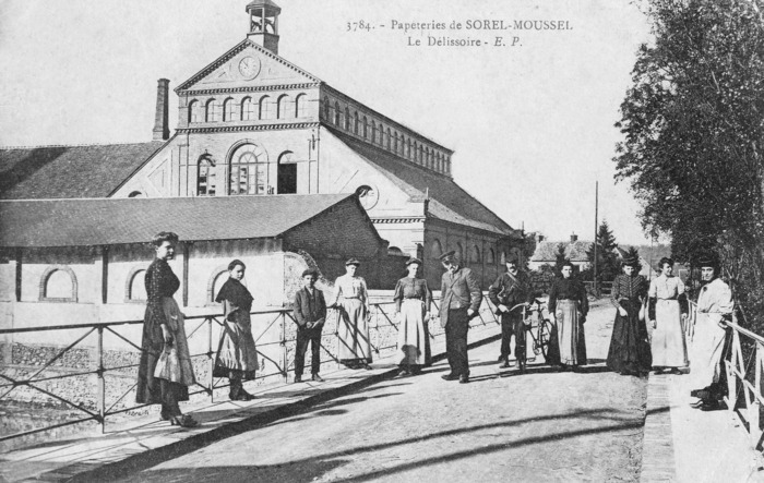 Visite de la Papeterie de Sorel-Moussel, La Papeterie de Sorel-Moussel, Sorel-Moussel