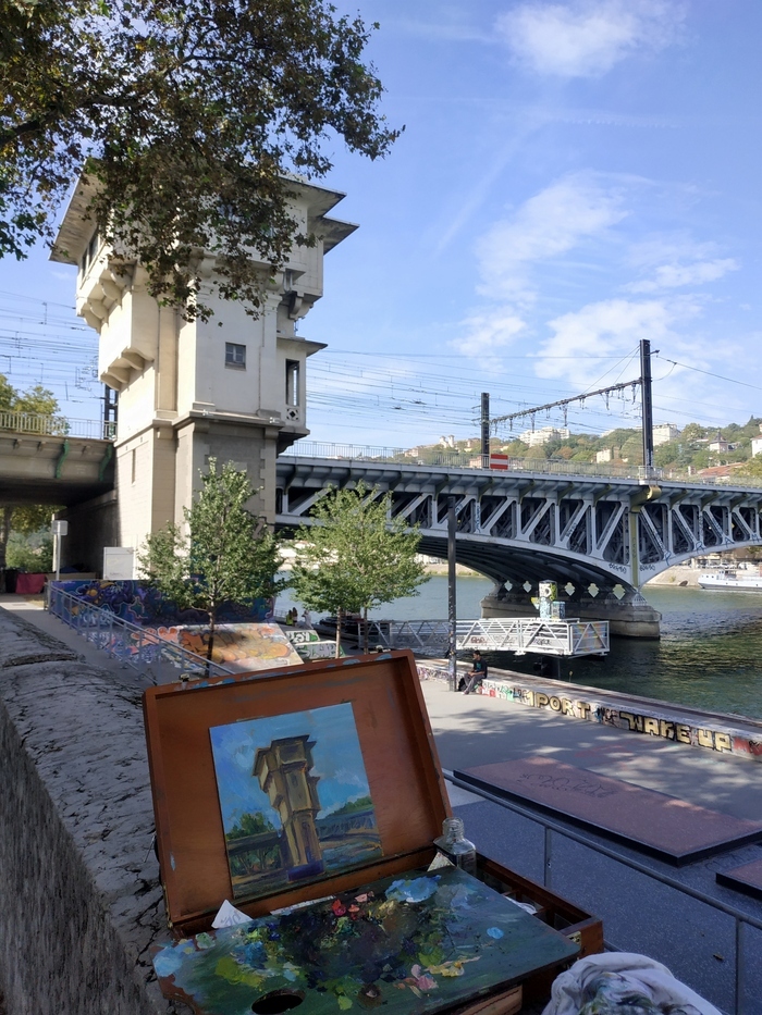 Visite de l&rsquo;ancien poste d&rsquo;aiguillage de Lyon-Perrache 1 par l&rsquo;association Rails et histoire, bâtiment SNCF Réseau, Ancien poste d&rsquo;aiguillage de Lyon-Perrache 1, Lyon